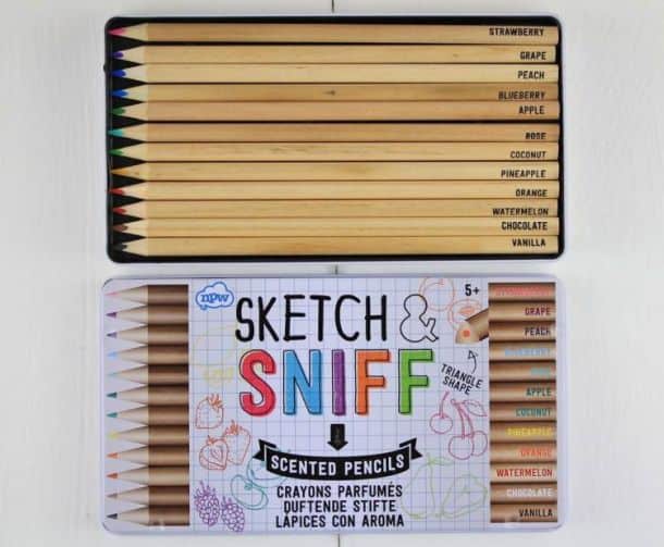 Ароматизированные цветные карандаши Sketch and Sniff