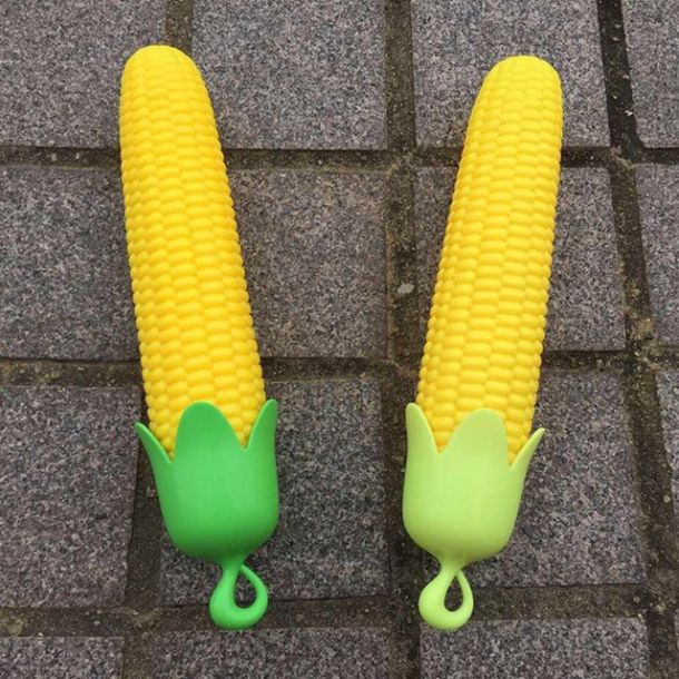 Зонтик в форме кукурузного початка