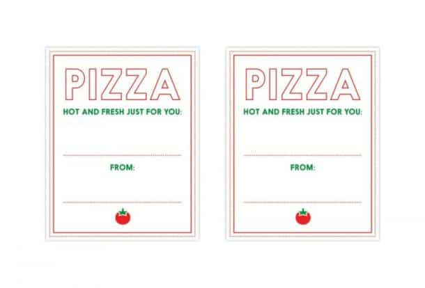Комплект для упаковки подарков Pizza