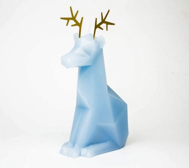 Свеча в виде рождественского оленя Rudolph