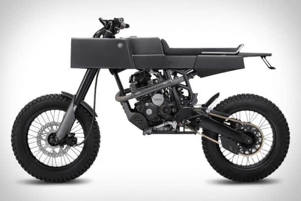 Модифицированный мотоцикл Yamaha Scorpio