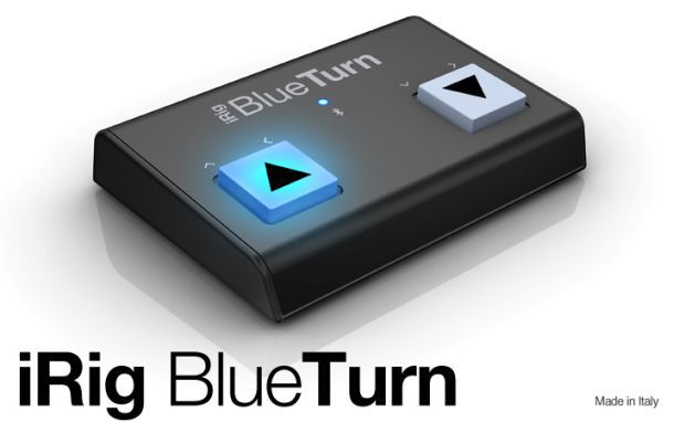 Беспроводное устройство для переворачивания страниц iRig BlueTurn