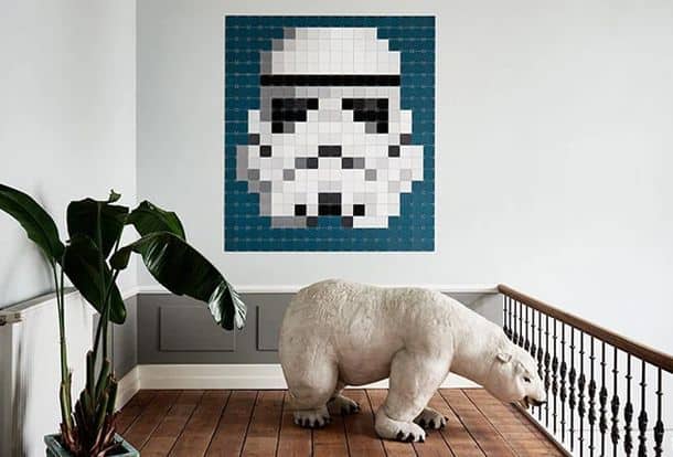 Мозаика для декорации стен Star Wars