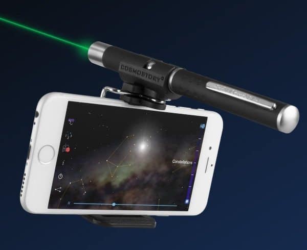 Лазерная указка для наблюдения за звёздами с помощью смартфона