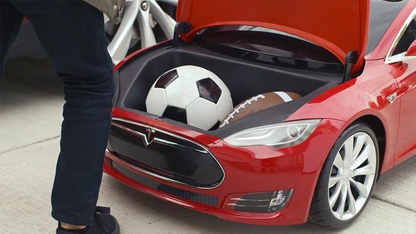 Детский электромобиль Tesla S