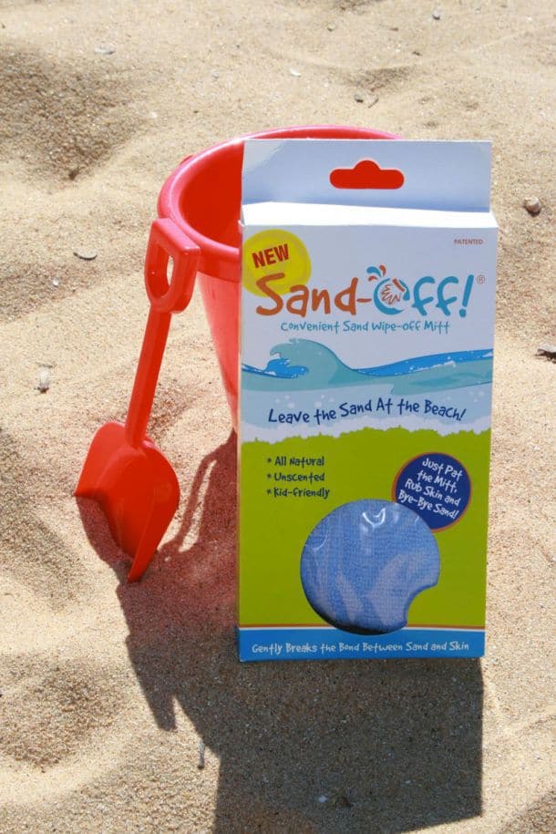 Варежка для удаления песка с тела Sand-Off!