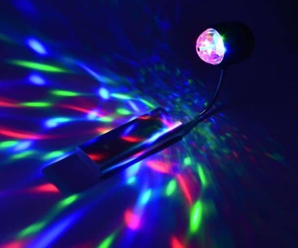 Двухрежимный USB светильник Book & Disco Party