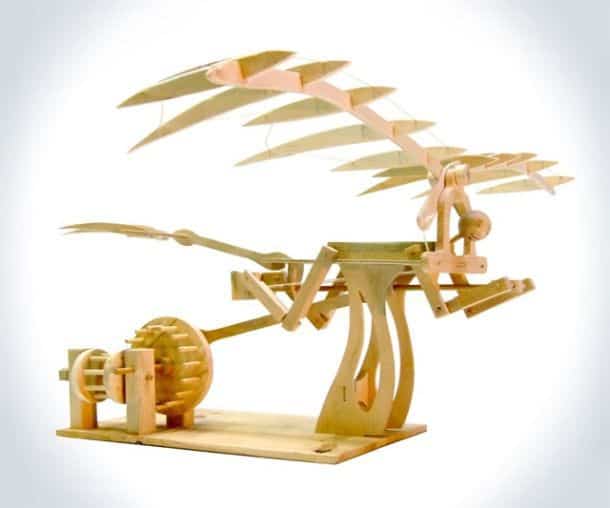 Деревянный конструктор - летательный аппарат Ornithopter