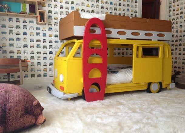 Детская двухъярусная кровать Camper Van