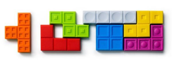 Комплект магнитиков Tetris