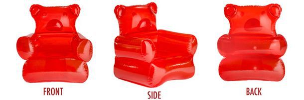 Надувное кресло Gummi Bear