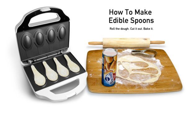 Прибор для выпечки съедобных ложек Edible Spoon Maker