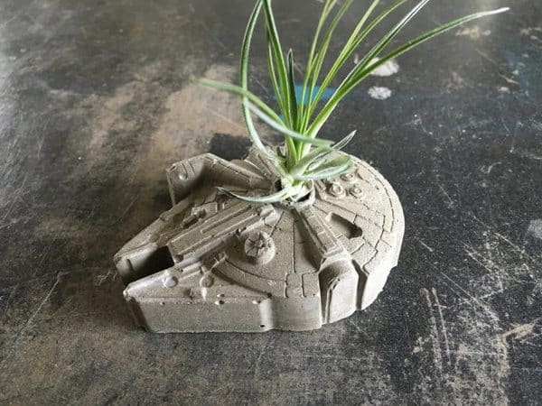 Горшки для растений по мотивам "Звёздных войн"
