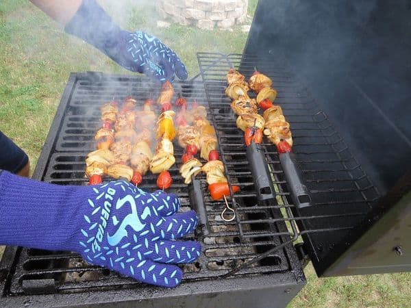 Огнеупорные перчатки для барбекю Bluefire
