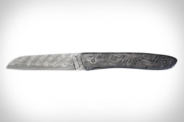Складной нож из метеорита от компании Perceval