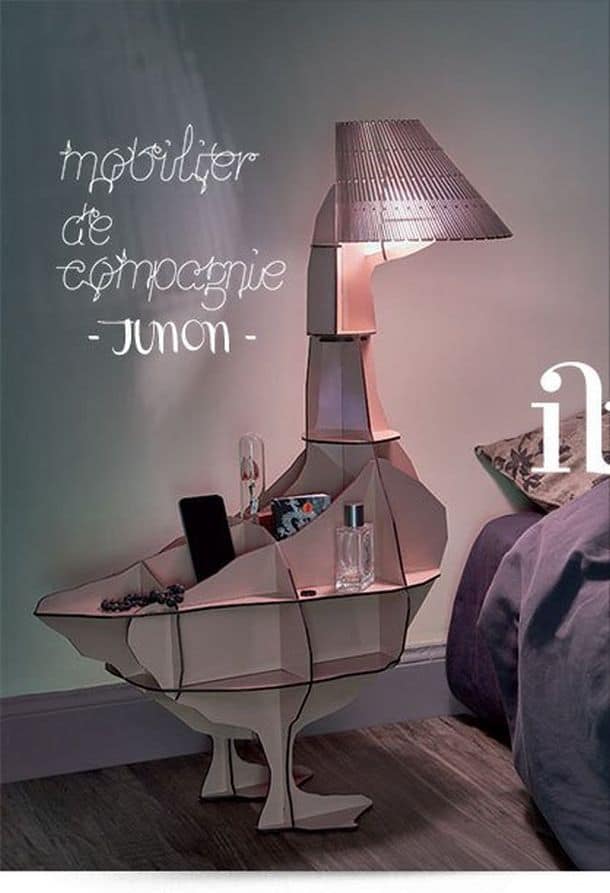 Торшер-приставной столик Junon