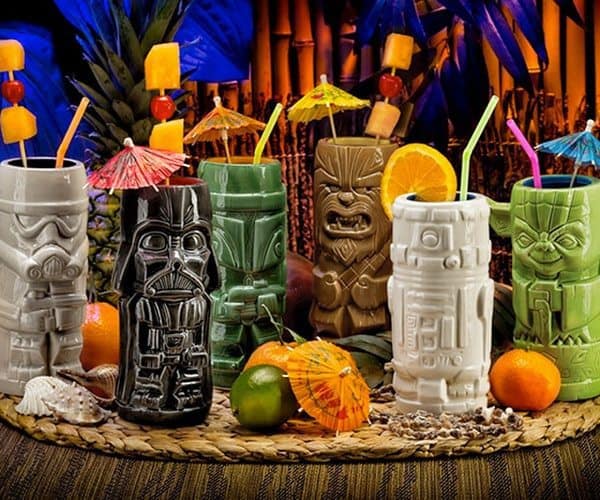 Набор коктейльных стаканов в стилистике "Звёздных войн"