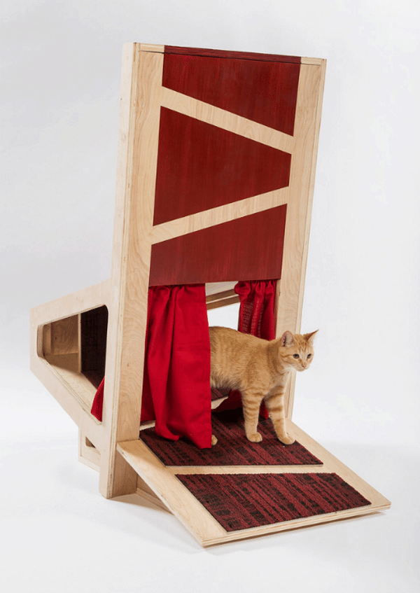 Домик для артистичных кошек Teatro de Gato