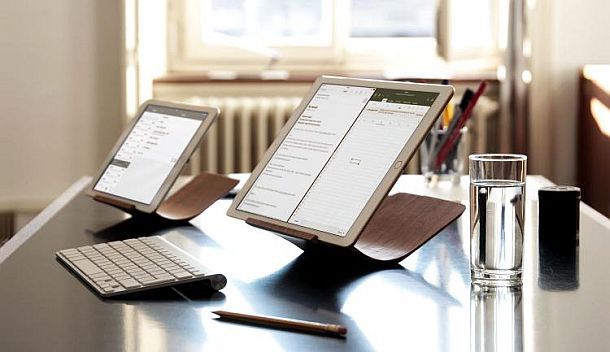 Изогнутые трехпозиционные подставки для iPad Yohann