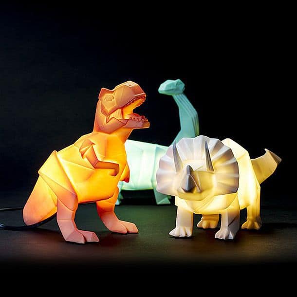 Лампы-динозавры