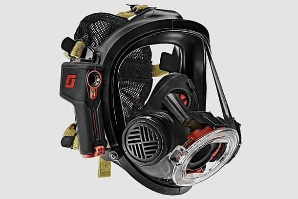 Умная защитная маска с тепловизором для пожарников Scott Sight