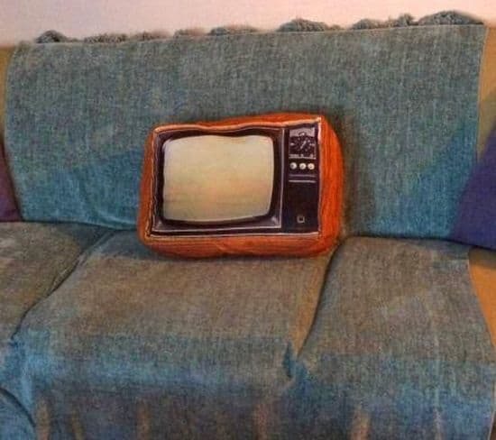 Подушка "Старый телевизор"