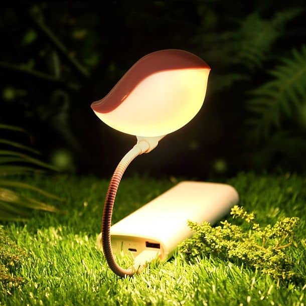 USB светильник в форме птички