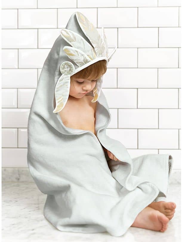 Детское полотенце с капюшоном «Вождь»