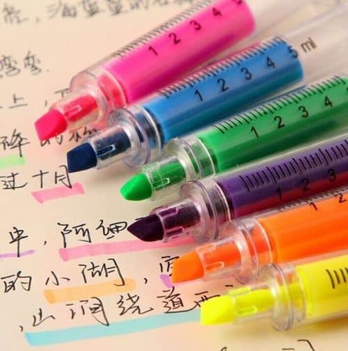 Набор разноцветных маркеров-шприцов