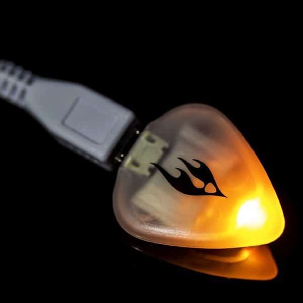 Гитарный медиатор со светодиодной подсветкой Firefly