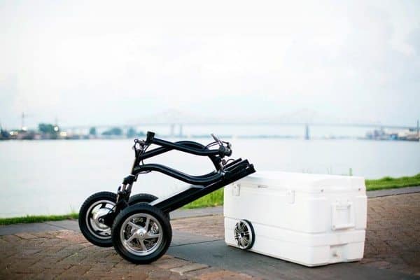 Моторизированный холодильник-скутер Kreweser