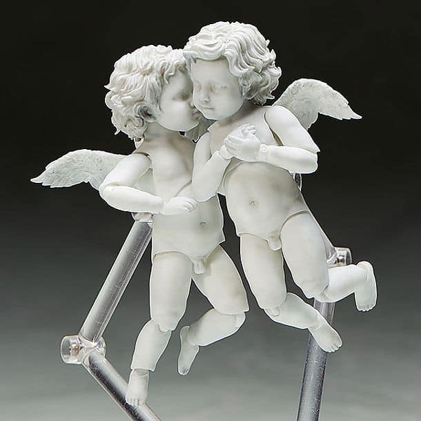 Подвижные статуэтки ангелочков