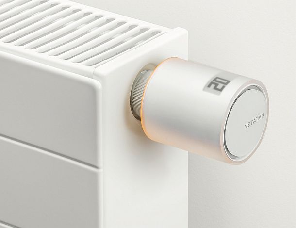 Термостатные вентили Netatmo с дистанционным управлением для радиаторов парового отопления