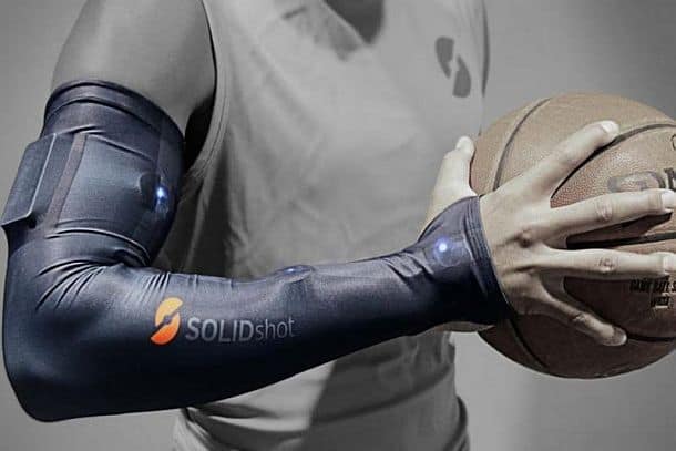 Умный рукав для баскетболистов SOLIDshot