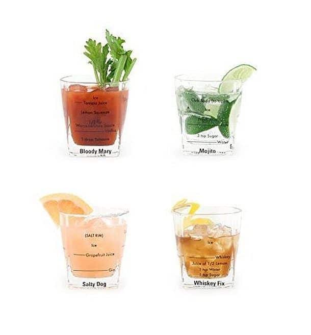 Уникальный набор стаканов для бармена