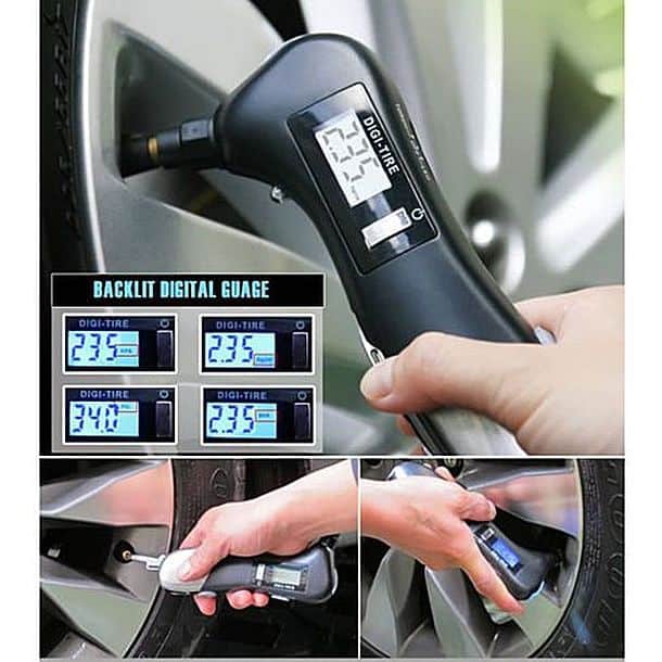 Мультиинструмент для автомобилистов Digital Tire Gauge with Multi Tools