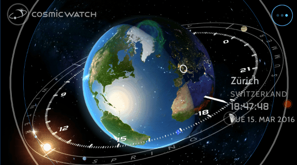Астрономические 3D-часы Cosmic-Watch