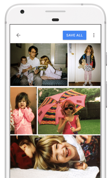 PhotoScan - приложение для сканирования фотографий от Google