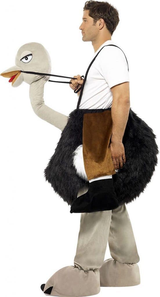 Карнавальный костюм наездника страуса