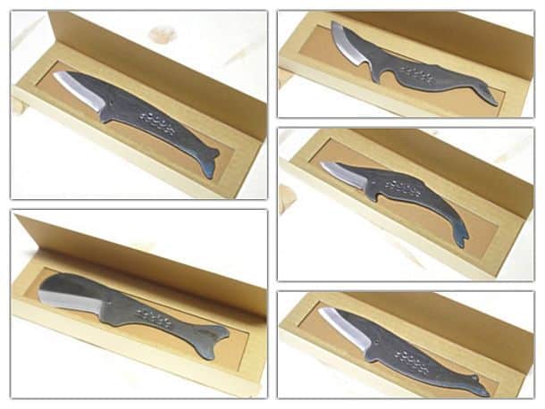 Набор ножей в форме китов Kujira