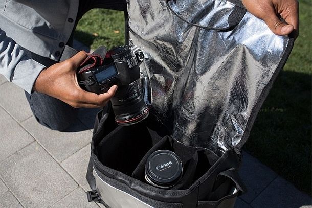 Сумка для фотоаппарата с отражающей подкладкой Flash Bag