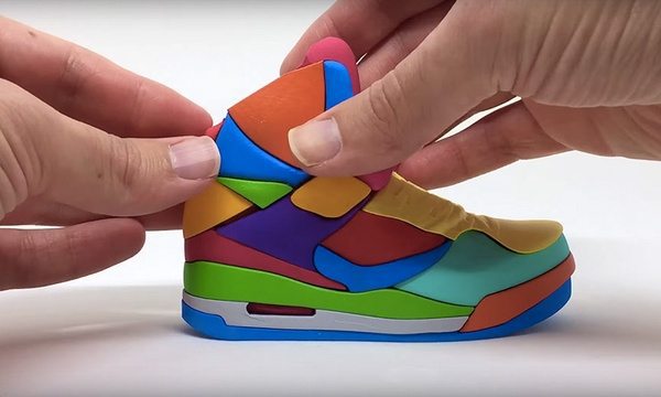 3D-пазл в виде кроссовка Air Jordan