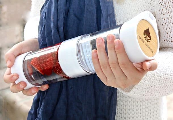 Бутылочка с инфьюзером для приготовления фруктовой воды Define Bottle