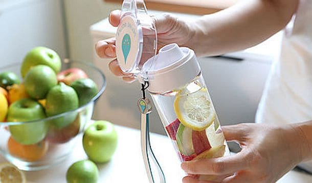 Бутылочка с инфьюзером для приготовления фруктовой воды Define Bottle