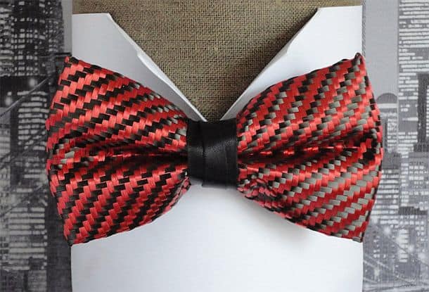 Комбинированные галстуки-бабочки Dapper Jack из углеродистого волокна