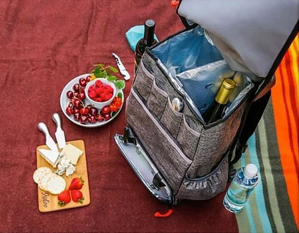 Рюкзак для пикников и путешествий Igloo с набором столовых аксессуаров