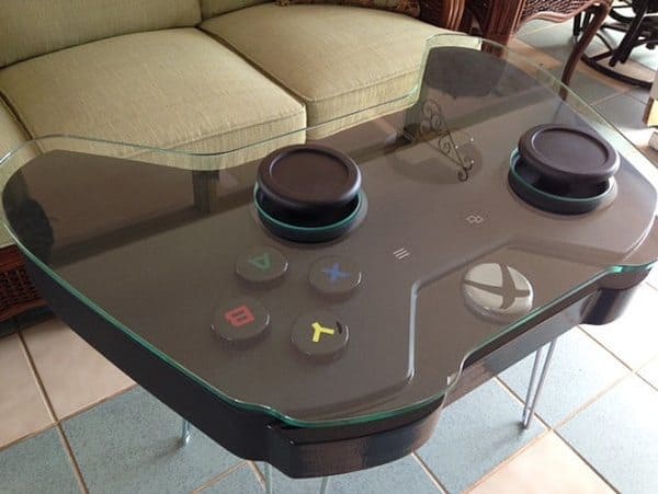 Кофейный столик в виде геймпада Xbox One