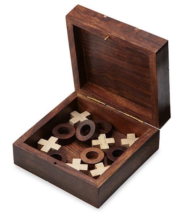 Деревянный набор для игры в крестики-нолики