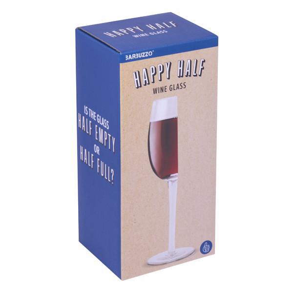 Половина бокала для вина Happy Half