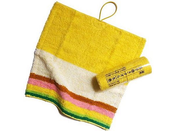 Махровое полотенце в виде тамаго-маки ролла